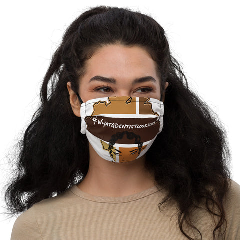 What A Dentist Looks Like Premium face mask - WeAre2100 Apparel
