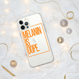 MELANIN IS DOPE. iPhone Case - WeAre2100 Apparel
