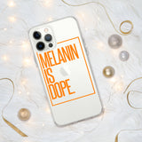 MELANIN IS DOPE. iPhone Case - WeAre2100 Apparel