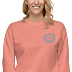 1876 UNLIMITED Embroidered Unisex Fleece Pullover (Gray logo) - WeAre2100 Apparel