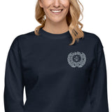 1876 UNLIMITED Embroidered Unisex Fleece Pullover (Gray logo) - WeAre2100 Apparel