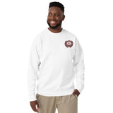 1876 UNLIMITED Embroidered Unisex Fleece Pullover (Maroon logo) - WeAre2100 Apparel