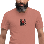 BIG DOC NRG Unisex Tri-blend T-shirt (black) - WeAre2100 Apparel
