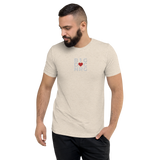 BIG DOC NRG Unisex Tri-blend T-shirt (white) - WeAre2100 Apparel